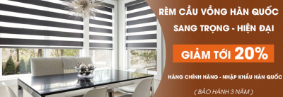 Rèm cầu vồng Hàn Quốc tại đường chiến Thắng thị trấn Lương Sơn, Hoà Bình